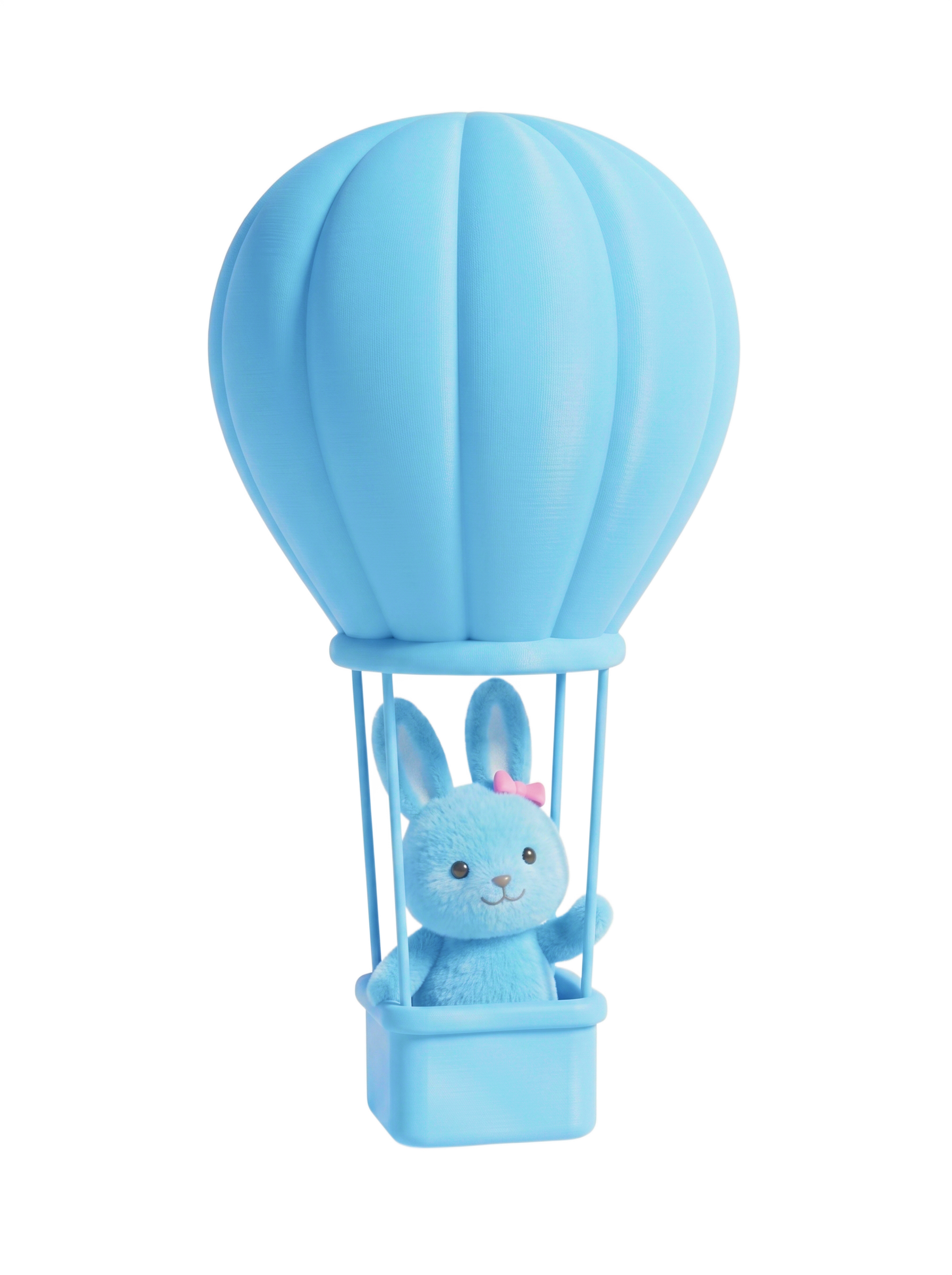 bunny in a balloon